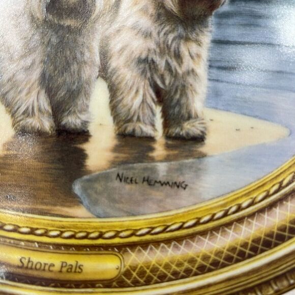 Pair of Collectible Plate West Highland Terrier - Picture 3 of 7